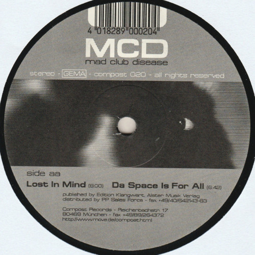 MCD - Da space for all (1996)