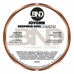 BND006 Jovonn Hesperia Soul Remixes (Karizma, David Anthony, Sean McCabe)