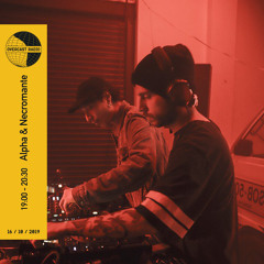 Alpha & Necromante en Overcast Radio - 16.10.2019