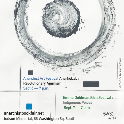 Ben Morea at Anarchist Book Fair - Sept 7, 2019 by NYC Anarchist Book Fair