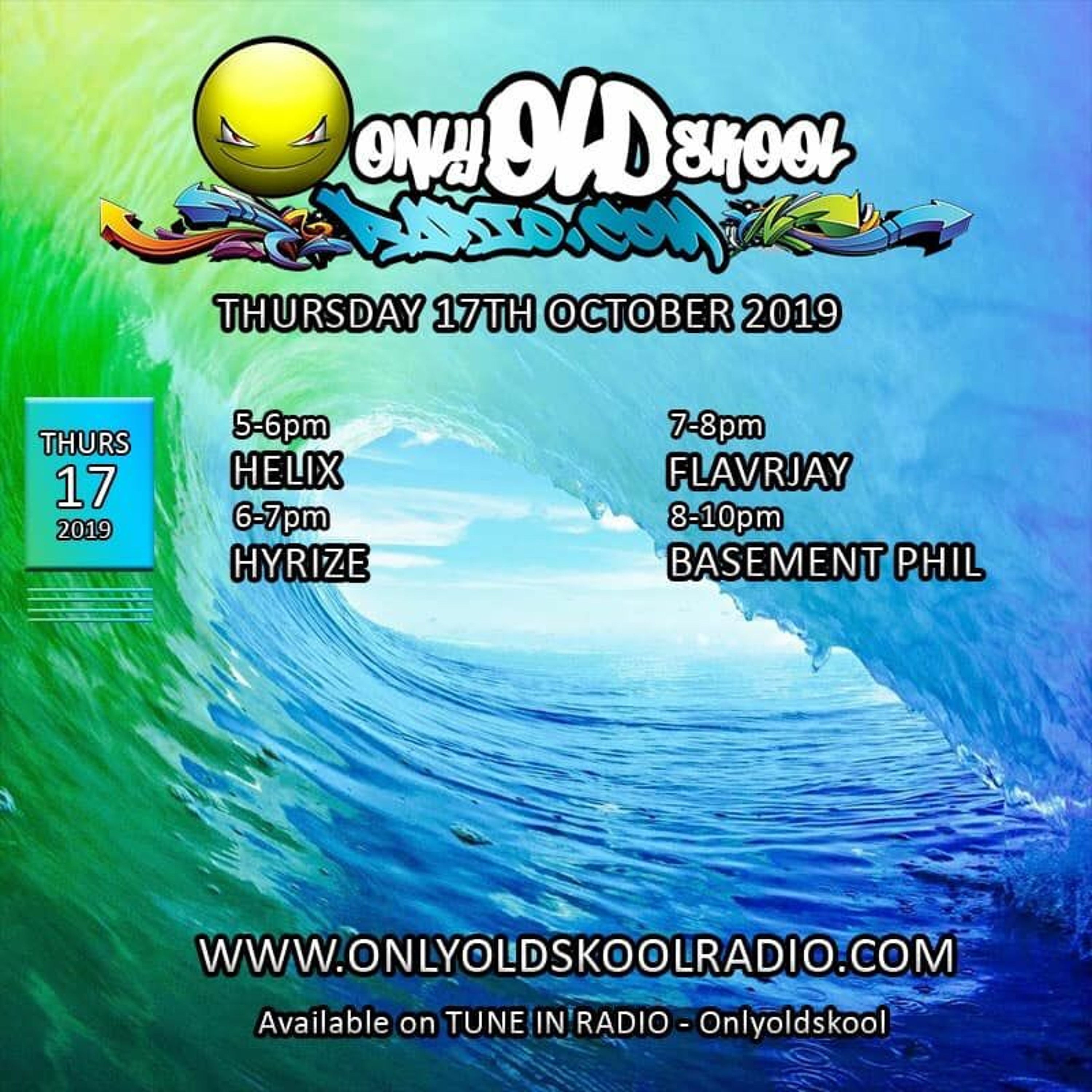 OOS Radio Open Decks Thursday 17-Oct-19. Hardcore Jungle 92/19 episode artwork