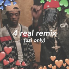 4 Real Remix - Lil Uzi Vert *FIXED + BASS BOOSTED* (UZI ONLY)(Remaster by @uzislatts)
