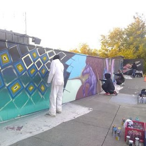 Stream New Public Art at Stone Junction in Garberville by KMUD News