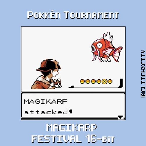 pokkén tournament magikarp festival remix but it's kinda 16-bit