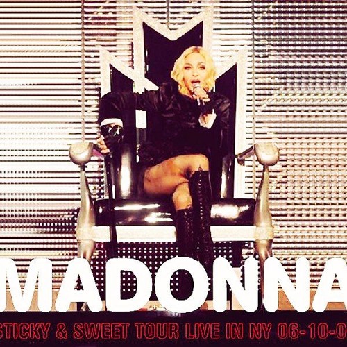 Madonna Sticky & Sweet LIVE rehearsal tour 2PC CD