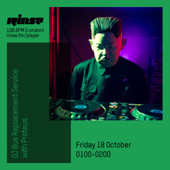 DJ Bus Replacement Service with Proteus - 18 October 2019
