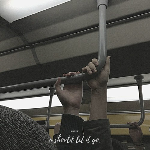 u should let it go.