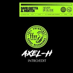 David Guetta & Morten - Never Be Alone (AxelH Intro)