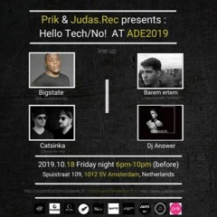 ADE 2019 - Live @Prik (Amsterdam/Netherlands)