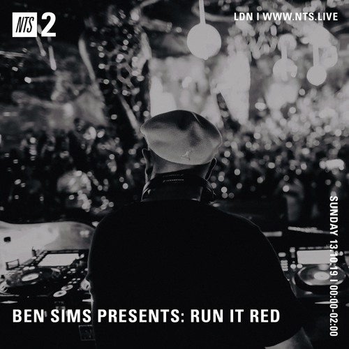 BEN SIMS Pres RUN IT RED 57. OCT 2019