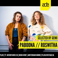 Roswitha & Paboona ~ Amsterdam Dance Event 2019 (ADE) @ Pllek