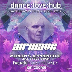 Steve Birch /Merlin's Apprentice Live @ Dancelovehub - October 2019