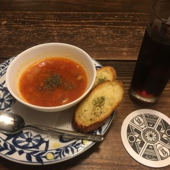 ふたりと夕やけ