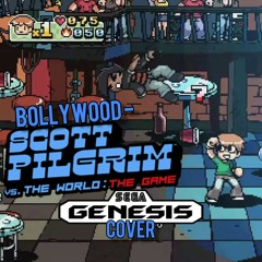 Bollywood - Scott Pilgrim VS THE WORLD: The Game Sega Genesis Cover