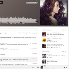 Contemplation In Rain