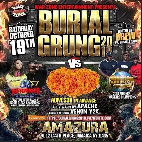 Notorious vs Shock Wave 10/19 (Burial Grung) NYC