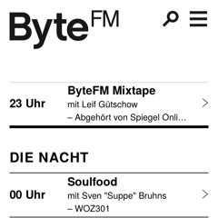 BYTE FM SOULFOOD GAST MIX: FCK A GENRE! vom 24.10.19