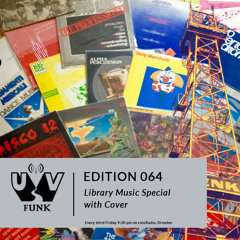 UV Funk 064: Library Music Special with Cover