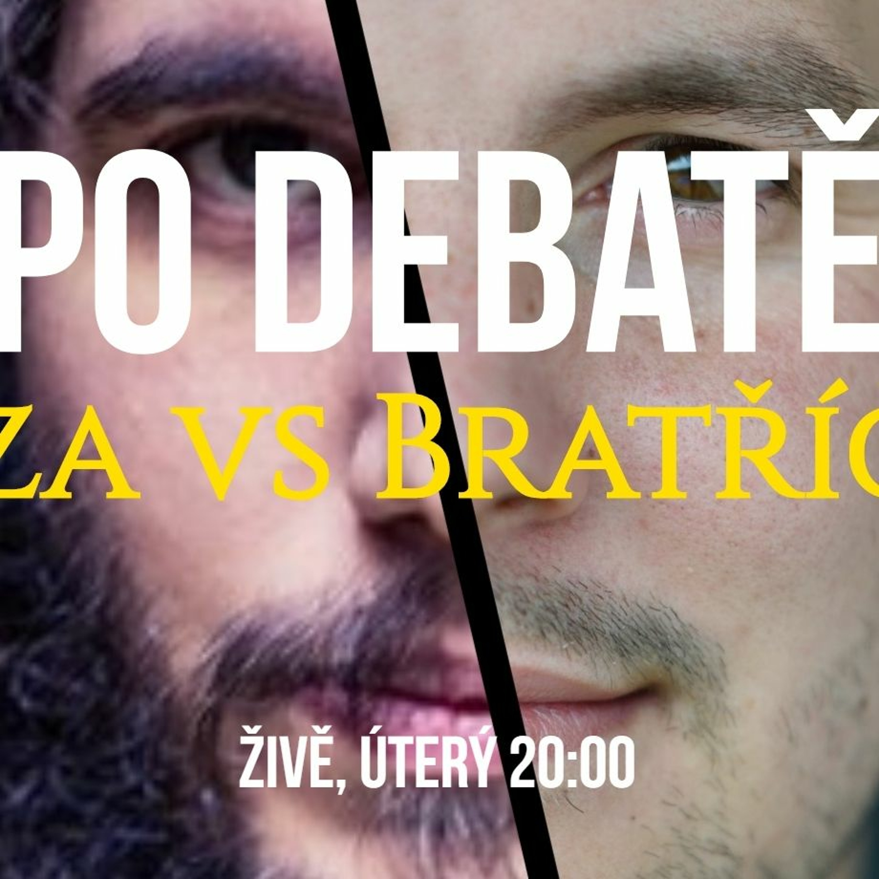 Po debatě živě