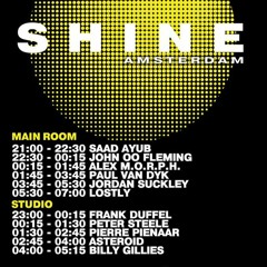 Billy Gillies Live @ Luminosity Pres Shine Amsterdam 17/10/19