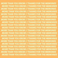 More Than You Know // Thnks fr th Mmrs (Axwell /\ Ingrosso x Fall Out Boy) [Jacob Alexander Mashup]