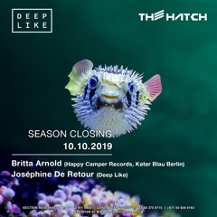 Warmup for Britta Arnold at Deep Like @The Hatch (Season Closing, October 2019)