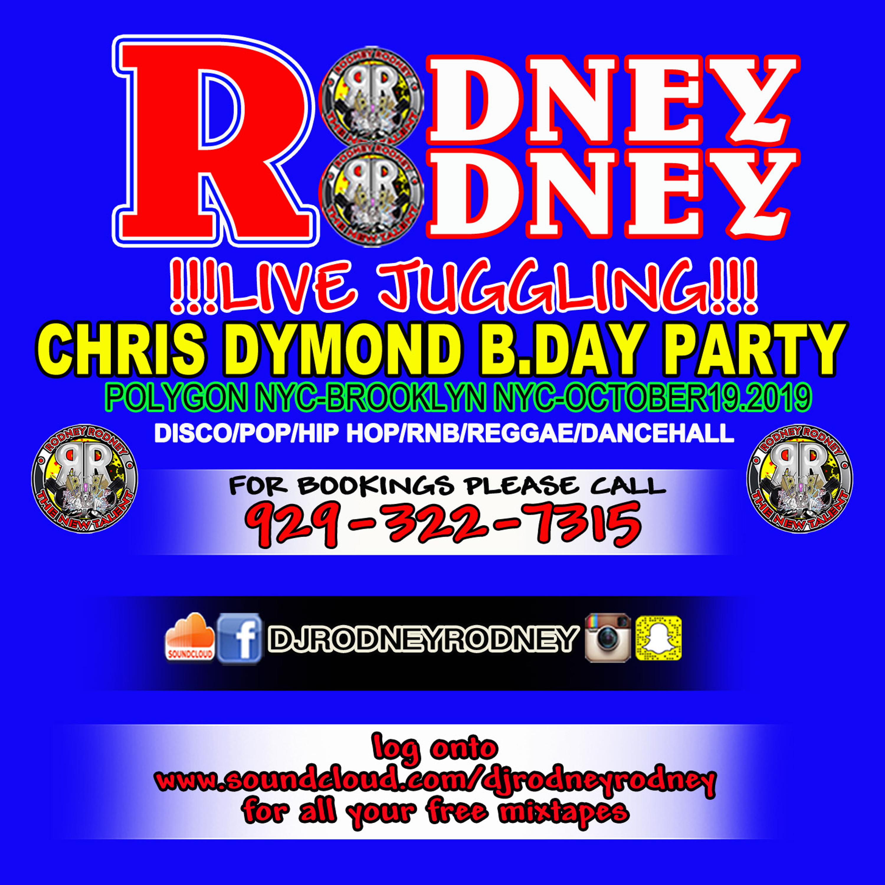 RODNEYRODNEY LIVE JUGGLING CHRIS DYMOND BIRTHDAY PARTY 2019 episode artwork