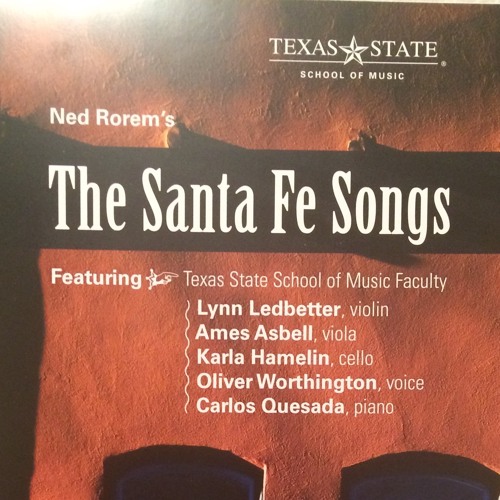 Ned Rorem, Santa Fe Songs. 10. Moving Leaves