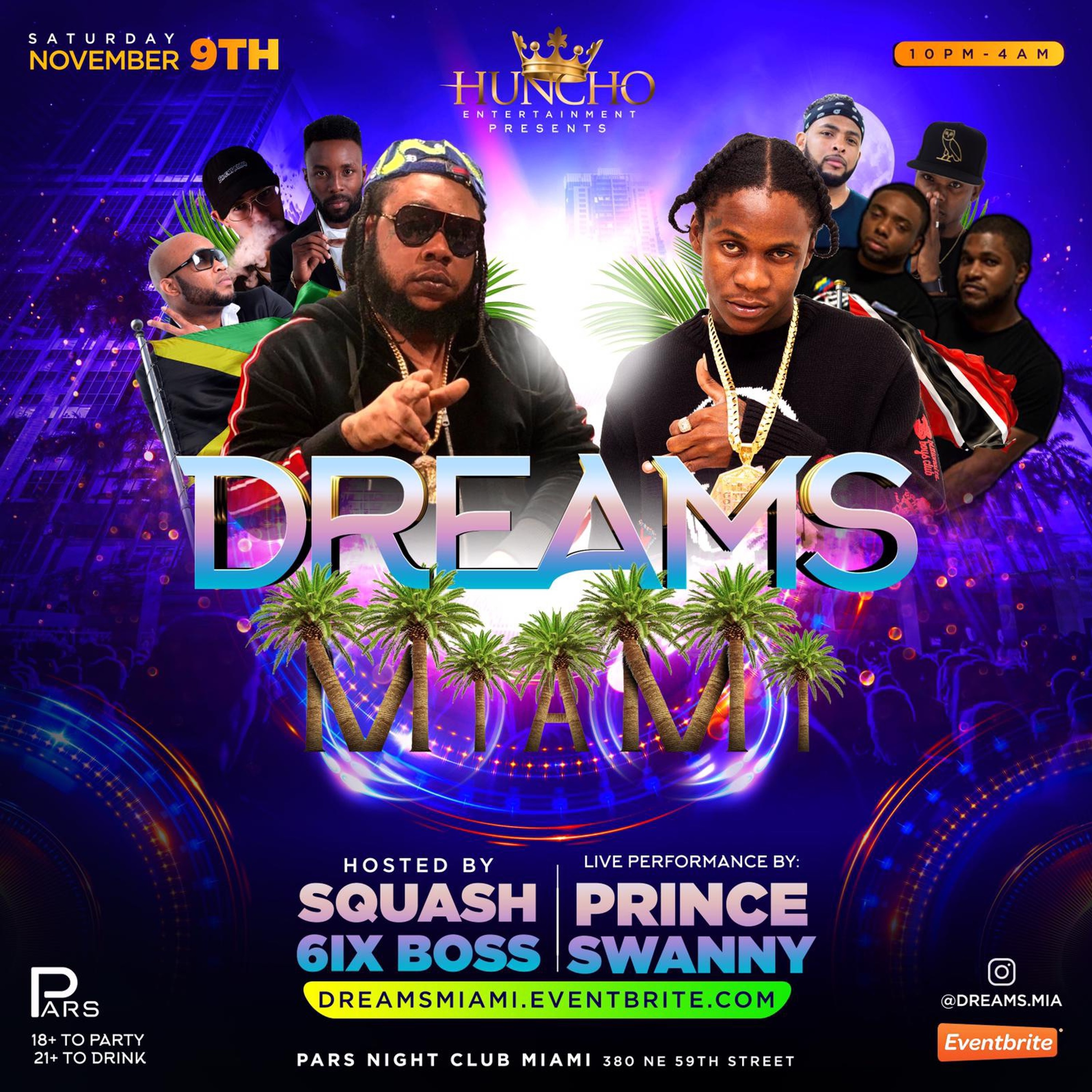 DREAMS MIAMI NOVEMBER 9,2019 PROMOMIXTAPE[CUTTYXWITTY BLACKS] episode artwork