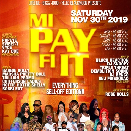 MI PAY FI IT NOVEMBER 30,2019 CANADA PROMOMIXTAPE [CUTTYXWITTY BLACKS]