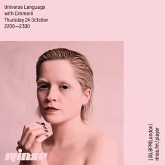 Universe Language with Cimmerii - 24 October 2019