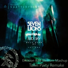 [Excision B2B Illenium Mashup] Rush Over Me X Shatterpoint [Town Party Remake]