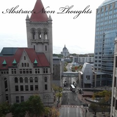 Abstract neon thoughts