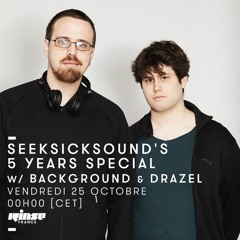SSS Show / Rinse France / 25-10-2019 / 5 years special - Background & Drazel