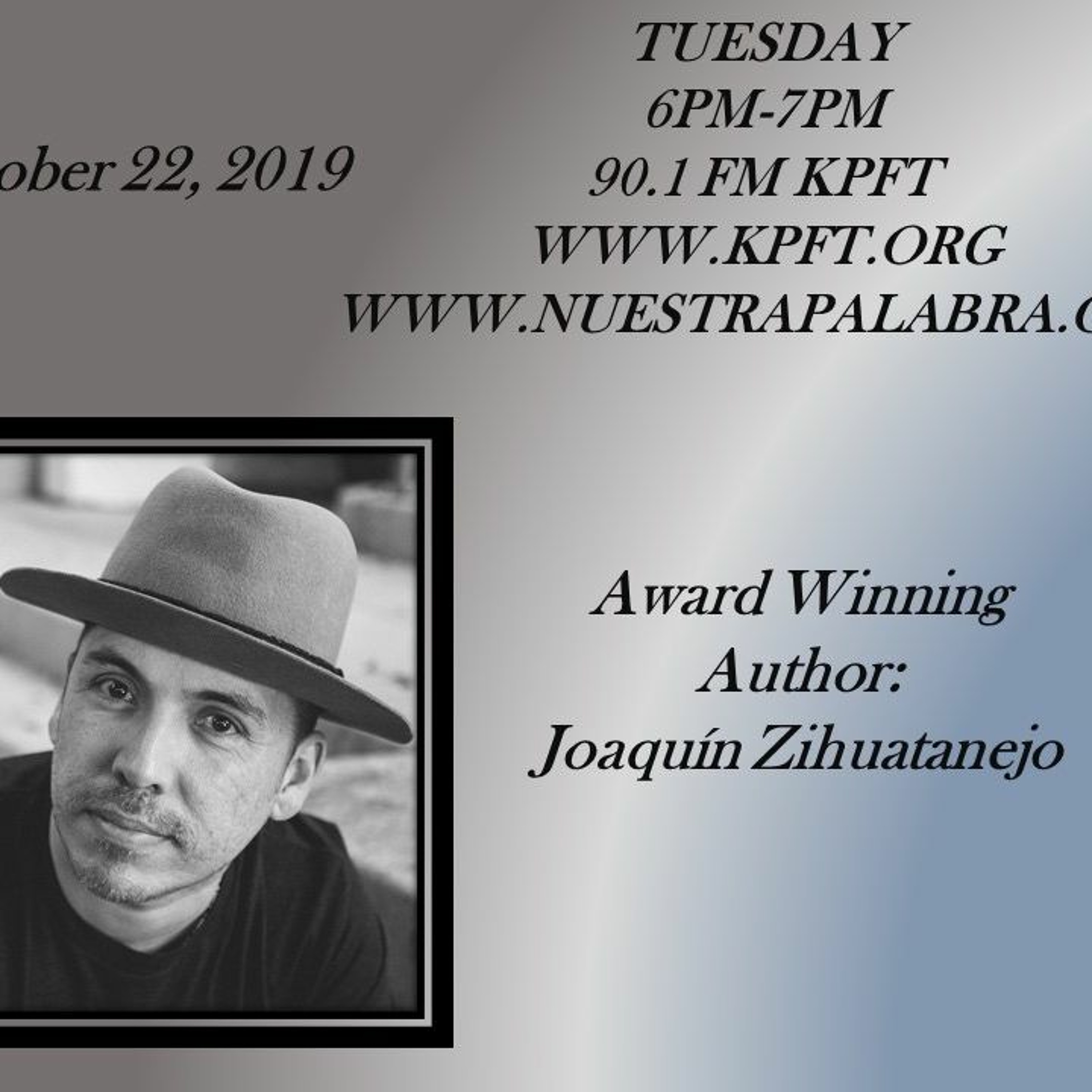 Nuestra Palabra: Latino Writers Have Their Say w/ Tony Diaz