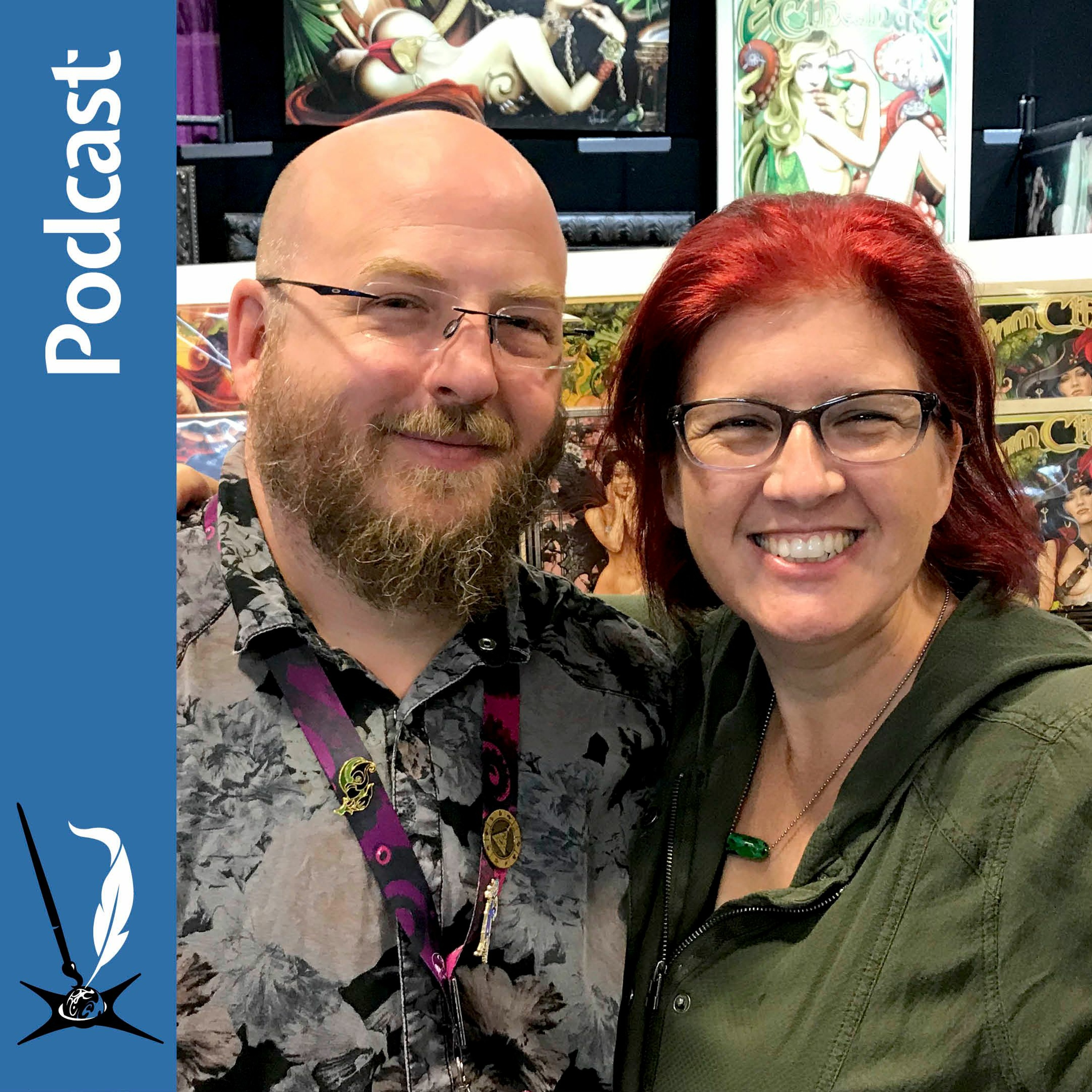48. Echo & Lazarus Chernik on the difference between illustration & fine art episode artwork