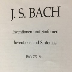 J.S. Bach - Invention no 15