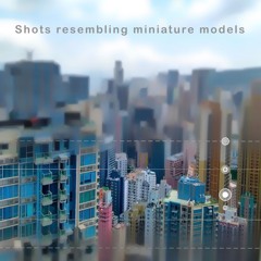 Shots resembling miniature models (XL3)