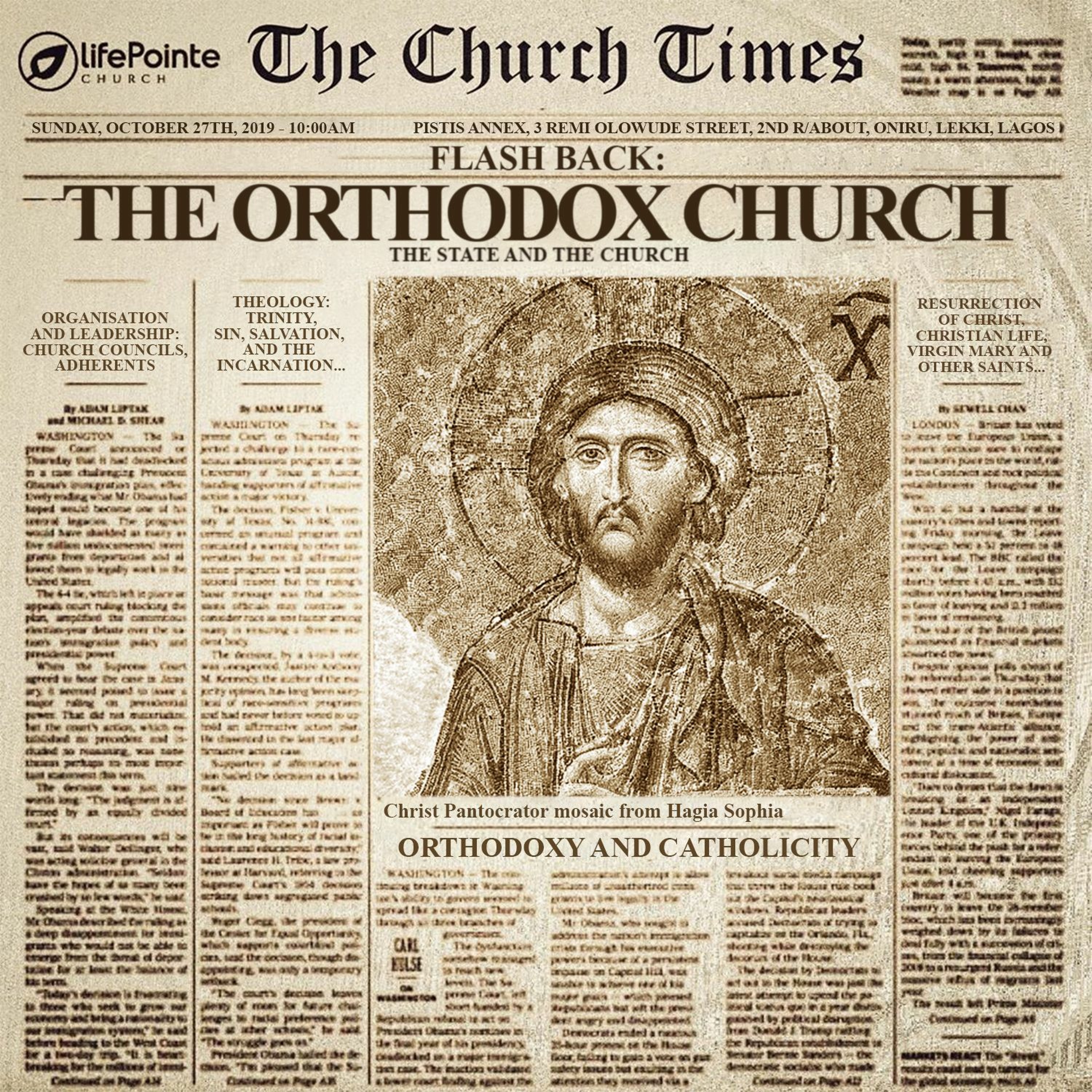 The Orthodox Church episode artwork