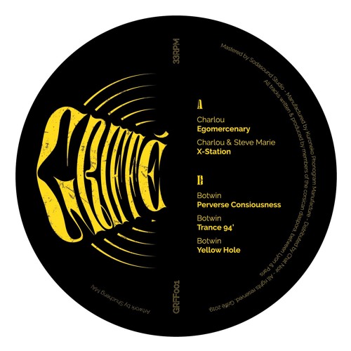 Charlou, Steve Marie, Botwin - Agitation (GRFF001)