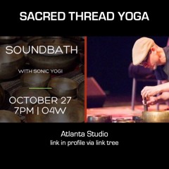 Guitar Meditation - Sacred Thread Yoga (Live - Oct. 27 -2019)