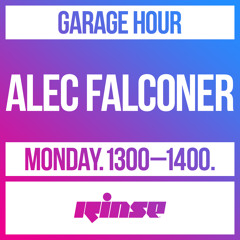 Garage Hour: Alec Falconer - 28 October 2019
