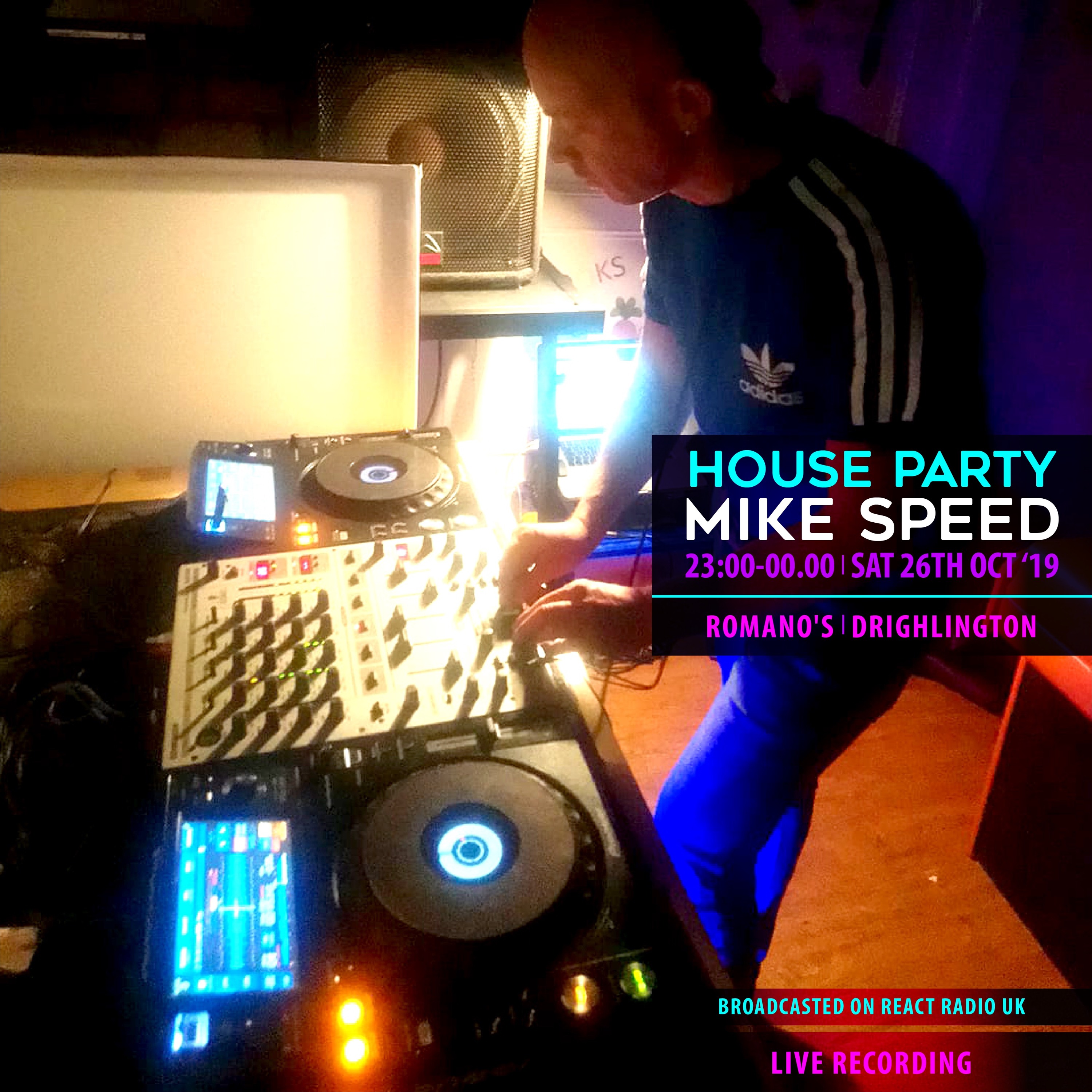 Mike Speed | React Radio UK Show | www.reactradio.uk | Underground & Oldskool Beats