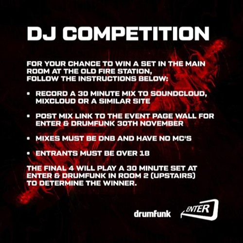 Enter & Drumfunk - Hazard / Skeptical / AC13 / Ben Snow - ZAPYA DJ COMP ENTRY