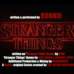'INSIDIOUS THINGS' written on Stranger Think Remix by C418 from Stranger Things - HALLOWEEN SPECIAL