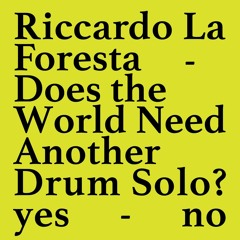 Riccardo La Foresta - YES