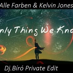 Alle Farben & Kelvin Jones - Only Thing We Know (Dj.Bíró Private Edit)