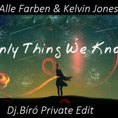 Alle Farben & Kelvin Jones - Only Thing We Know (Dj.Bíró Private Edit)