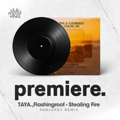 PREMIERE: TAYA.,Flashingroof - Stealing Fire (PABLoKEY Remix) [Polyptych]