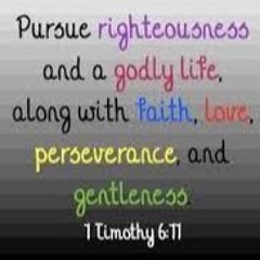 I Timothy 3:1 - 7 Order In The Church